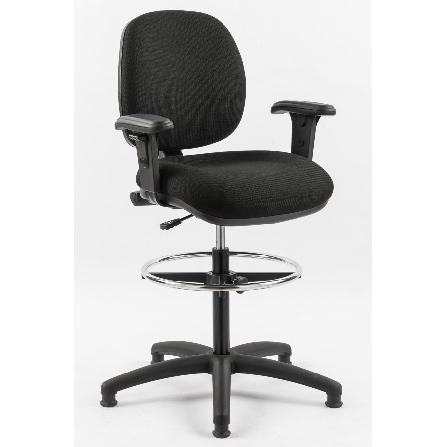 Ergo Line Fabric Draughtsman Chair